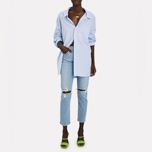 AGOLDE Toni High-Rise Skinny Distressed Jeans Ripped Recycled Cotton Ankle 29